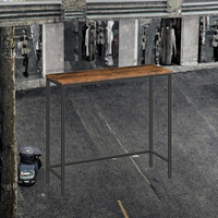 Foyer moderne de luxe en métal doré, table console de bureau, design simple pour la maison, meubles pour l'entrée, l'appartement et le salon