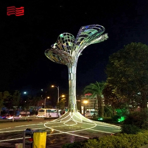 Sculptures d'extérieur en acier inoxydable avec des thèmes <span class=keywords><strong>de</strong></span> science-fiction et <span class=keywords><strong>de</strong></span> l'art moderne en métal avec des visions futuristes Imagine Tomorrow - Product Image 4
