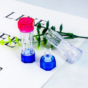 Custodie per lenti <span class=keywords><strong>RGP</strong></span> colorate di vendita calda scatole portaoggetti per lenti a contatto colorate all'ingrosso con scatola dei colori - Product Image 4