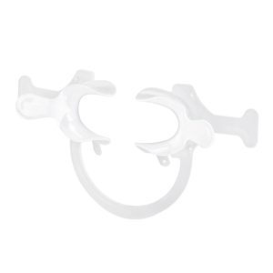 Retractores Bucales Tipo C Practicon, Retractores Labiales Ortodónticos Desechables de Plástico Rosa Tipo C para Apertura Bucal y Blanqueamiento Dental - Product Image 1