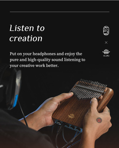 17 teclas EQ Kalimba Kimi Kalimba <span class=keywords><strong>Cega</strong></span> kalimbaProfessional Electric Kalimba Finger Piano - Product Image 6