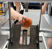 Machine commerciale à peler les oranges avec positionnement laser, élimination personnalisable du noyau ou découpe en segments pour l'industrie de transformation des fruits