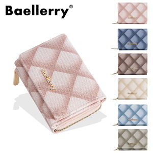 短い財布女性用かわいい卸売小さなカスタム財布ボタンと金属ジッパーPUレザー中国工場供給 - Product Image 5