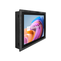 12.1 Inch CNC Panel Capacitive Touch Screen With Wide Voltage VGA & DVI Interfaces for Industrial Use Industrial Monitor