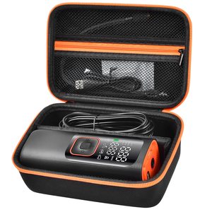Étui personnalisé pour gonfleur de <span class=keywords><strong>pneus</strong></span> avec matériau EVA et fermeture à glissière - Étui portable pour compresseur d'air au design simple et durable - Product Image 1