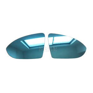 Rétroviseur convexe sphérique bleu pour Volkswagen Golf Mk7 Touran, côté gauche et droit, 5G0857521 5G0857522 - Product Image 1
