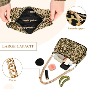Bolsos de Mano para Mujer con Estampado de Leopardo, Diseño Europeo y Americano de Lujo, Alta Calidad, Venta al Por Mayor - Product Image 4
