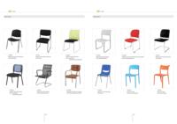 Cadre en acier durable de tube empilant des chaises pour des stades et des terrains de jeu de salons commerciaux