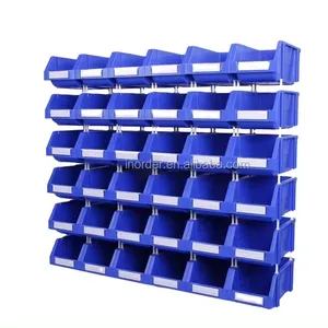 Contenedor de plástico para almacenamiento de piezas pequeñas para organización y comodidad