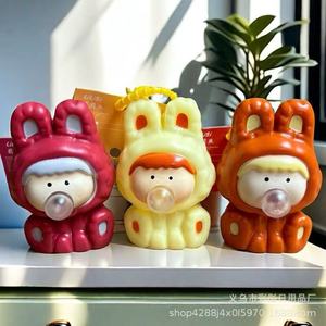 ของเล่นบีบลายเครยอนชินจังพร้อมฟังก์ชั่นฟองสบู่สำหรับเด็กอายุ 2 4 ปี วัสดุ TPE ดีไซน์สำหรับทุกเพศ - Product Image 3