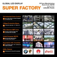 Pantalla LED COB XR para Producción Virtual P1.5 P1.8 Ultra HD a Todo Color, Alto Contraste, Empalme sin Costuras, Video Wall