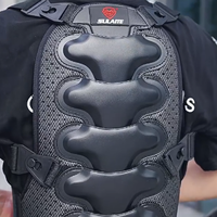Équipement de protection pour le ski, doublure EVA épaisse absorbant les chocs, protection de la colonne vertébrale, protection sportive pour le motocross, le cyclisme, protection anti-impact du dos