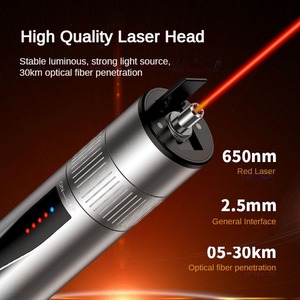Probador de cable de fibra óptica portátil, pluma VFL 30KM, B5-30 VFL 30mw de alta calidad, localizador Visual de fallos - Product Image 4