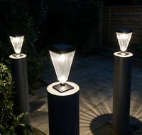 Lampes solaires d'extérieur pour villa, jardin, pelouse, étanches, lumineuses, à piquer dans le sol, décoratives pour cour, villa, B&B et sites touristiques