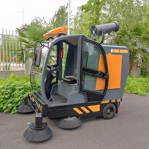 Chancee U200C Industrial Street Road Sweeper Car Machine Ride On Automatic Floor Sweeper