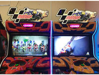 Machine de jeu d'arcade simulateur de moto GP à pièces Dreamland, simulateur de course de moto pour centre de jeux