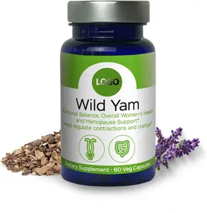 Haccp Functie Voedingssupplement Oem Odm Wild Yam Menopauze Supplementen Voor Vrouwen Wilde Yam Capsules