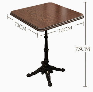 Juego de Mesa y Sillas de Comedor de Diseño Retro de Alta Gama para Restaurante Occidental y Cantina de Hotel - Product Image 6