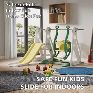 Feelkids - Tobogán de Plástico Divertido y Seguro para Niños, Ideal para Jugar en Interiores, para Niños Pequeños y Niños en Casa, Material de PE para Uso en Casas de Juegos - Product Image 2