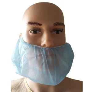 Hot Selling Disposable PP Non Woven Beard Cover with Earloop Polypropylene Hair Net Beard Cover ISO13485