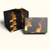 Großhandel 33 35 CM 30 40 9 Zoll Burger Paket Karton Lieferant Custom Design Gedruckte schwarze Pizzas ch achteln mit Logo