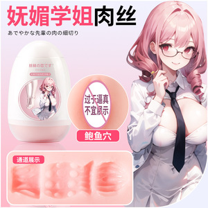 Masturbateur en forme d'œuf d'avion en TPEABS, sensation réaliste pour homme adulte - Product Image 3