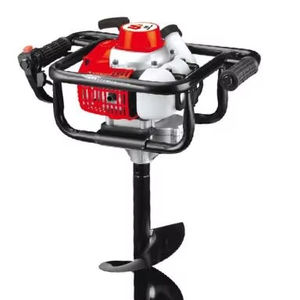 Бензиновый земляной бур UM 2-тактный, 52 куб. см, мощностью 2,2 кВт для посадки деревьев и бурения отверстий в грунте - Product Image 1