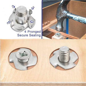 Écrou à Encliquetage Personnalisé en Acier Inoxydable, Corps Hexagonal, Filetage Droit, Usinage CNC, Finition Personnalisée, Installation Rapide - Product Image 3