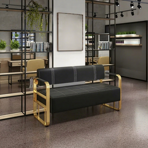 Sofá de Espera de Diseño Moderno de Alta Gama, Exclusivo y de Lujo, Minimalista, para Sala de Estar, Muebles Comerciales Duraderos - Product Image 2