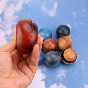 Pelotas Antiestrés de Espuma con Forma de Planeta de la Galaxia de 6.3 cm, Juguetes de Pelota Antiestrés de Baloncesto y Fútbol para Niños, Recuerdos de Fiesta Temática Espacial - Product Image 6