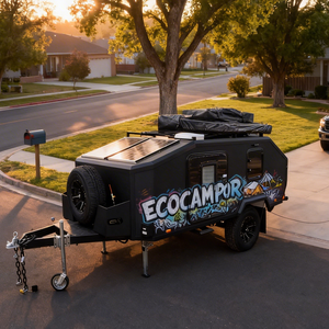 Caravane tout-terrain avec tente de toit, panneau solaire, cuisine extérieure, <span class=keywords><strong>suspension</strong></span> indépendante, 4x4, à vendre - Product Image 1