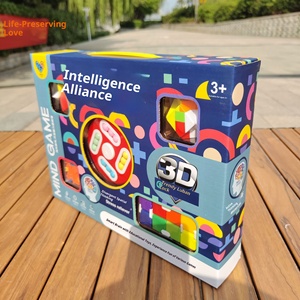 Intelligence Alliance Mini para el juego de cubos 2x2x4, juguete infantil, laberinto cuadrado Luban Lock, caja de regalo, institución de capacitación, venta al <span class=keywords><strong>por</strong></span> <span class=keywords><strong>mayor</strong></span> - Product Image 4