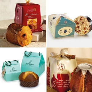 Scatole all'<span class=keywords><strong>ingrosso</strong></span> per dolci da asporto, Panettone classico italiano, Confezioni rotonde per cupcake in carta personalizzabili - Product Image 6