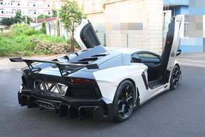Pare-chocs arrière pour voiture <span class=keywords><strong>Lamborghini</strong></span>, décorations en Fiber de carbone complète pour modèle <span class=keywords><strong>Lamborghini</strong></span>, <span class=keywords><strong>Aventador</strong></span>, LP700, DM - Product Image 3