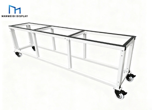 Đá chế biến bàn làm việc đá granit chế biến bàn làm việc thép tùy chỉnh bàn làm việc - Product Image 2