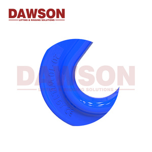 DAWSON DS1019 G100 Crochet de préhension à étrier en acier allié forgé à froid avec loquet moulé, robuste pour levage, remorquage et sécurisation de cargaison - Product Image 3