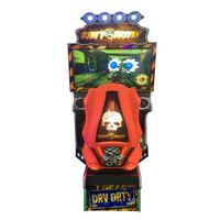 Machine de jeu d'arcade de course automobile Barbaric Magic Drive, à monnayeur, garantie 1 an, simulateur de course automobile