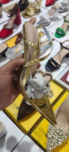<span class=keywords><strong>Sandalias</strong></span> de <span class=keywords><strong>Tacón</strong></span> Alto para Mujer con Punta Abierta Sexy para <span class=keywords><strong>Fiesta</strong></span> de Moda <span class=keywords><strong>Cómodas</strong></span> Zapatos de Mujer Mixtos de Alta Calidad al por Mayor - Product Image 5