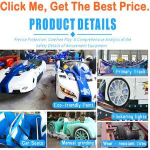 Carro Voador Mini para Passeio Individual, com Luzes e Música, para Parques de Diversões, Carrosséis e Festivais Móveis, para Crianças - Product Image 4