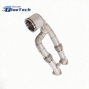 Tubo de Escape de Alto Rendimiento FlowTech SS304 con Protector Térmico para Audi RSQ3 2.5 TFSI 2021+ - Product Image 3