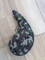 Sac Bota camouflage 700ml, bouteille d'eau de peau de vin espagnol avec bandoulière Camping chasse accepter la personnalisation