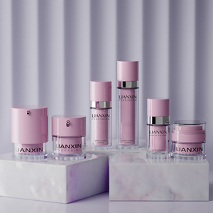 Set di Packaging Cosmetico di Lusso a Doppia Parete Senza Aria, Vasetti in <span class=keywords><strong>Vetro</strong></span> da 15g 30g 50g, Flaconi con Pompa <span class=keywords><strong>Sottovuoto</strong></span> da 15ml 30ml 50ml 100ml - Product Image 3