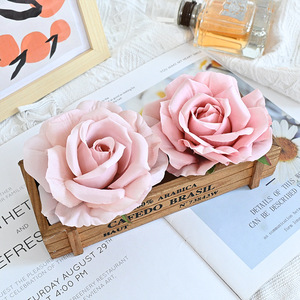 11cm rose di seta artificiale fiori di nozze alla rinfusa panno decorativo rose moltiplicano i colori per la scuola posteriore della parete di nozze arco - Product Image 2