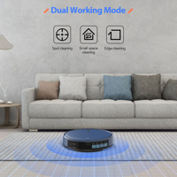 Onson Intelligent Self Cleaning Random Aspirateurs Robot Électrique Sans Fil Automatique Balayage Nettoyage