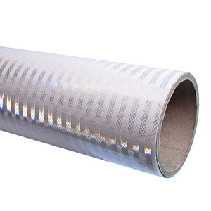 Hoja de PVC <span class=keywords><strong>reflectante</strong></span> retro de grado EGP, serigrafía blanca prismática, rollo de 5-7 años de material <span class=keywords><strong>reflectante</strong></span> de vinilo - Product Image 3