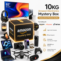 Boîte mystère de lunettes connectées et téléphones pour les boutiques en ligne et les revendeurs, contenant des smartphones, des tablettes, des batteries externes, des écouteurs et des casques audio