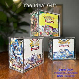JERY Vente en gros Acrylique <span class=keywords><strong>Booster</strong></span> Box 1ère édition Protecteur Jeu <span class=keywords><strong>de</strong></span> cartes à collectionner Vitrine avec aimant puissant - Product Image 2