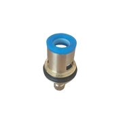Vanne d'angle en laiton 1/2 pour robinet de cuisine évier vanne à cartouche en cuivre