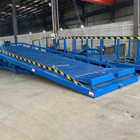 Pont de chargement mobile et plateforme de déchargement hydraulique en acier au manganèse de haute qualité, hauteur 1100-1700 mm, pour utilisation en entrepôt et pour conteneurs