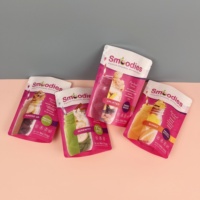 Pochettes personnalisées imprimées en plastique alimentaire réutilisables pour liquides, avec soufflet, pour emballage alimentaire, jus, avec bec verseur, pour le stockage et le remplissage de lait et aliments pour animaux de compagnie